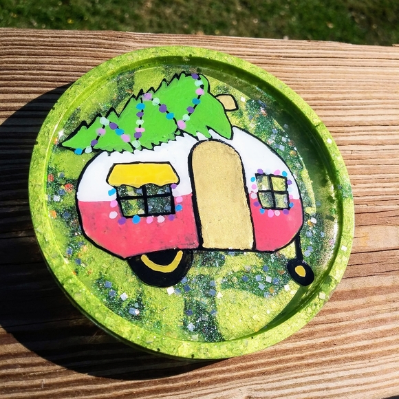 🎄Rustic Christmas Coaster🎄💖 - Picture 9 of 10